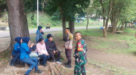 Wujud Keseriusan Polsek Jatiluhur Polres Purwakarta dan Babinsa Laksanakan Sambang
