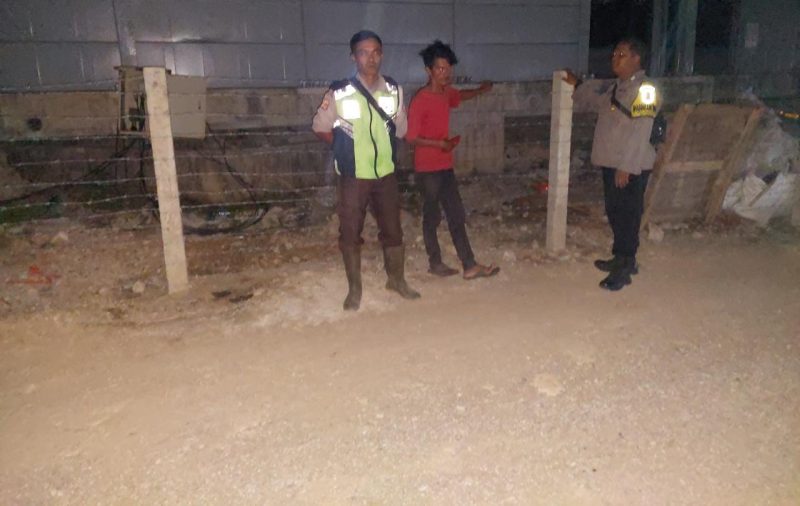 Polsek Jatiluhur Polres Purwakarta Laksanakan Patroli Malam