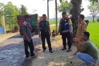 Sinergitas TNI dan Polri Polsek Purwakarta Lakukan Sambang Bersama