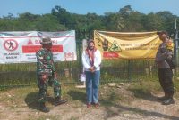 Polsek Purwakarta Polres Purwakarta Lakukan Pam Pengamanan di Perlintasan Kereta Cepat Jakarta-Bandung Desa Jatiluhur