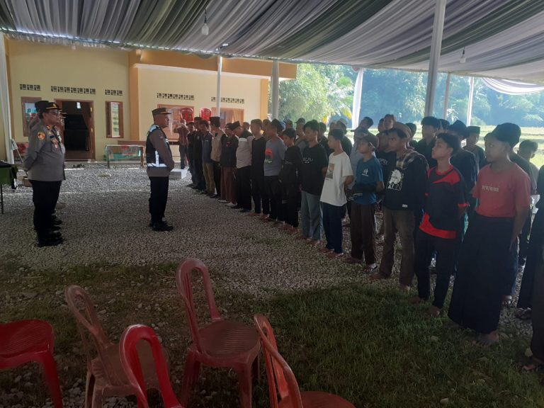 Demi Menjaga Sinergitas TNI-Polri dan Masyarakat Kapolsek Pasawahan Polres Purwakarta Gelar Apel Bersama
