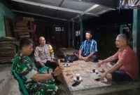 Sinergitas TNI dan Polri Polsek Purwakarta Lakukan Sambang Bersama