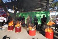 Kejari Garut Lakukan Pemusnahan Barang Bukti Dan Rampasan