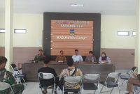 KSPKT 1 Polsek Pameungpeuk Polres Garut Hadiri Rakor PHBN
