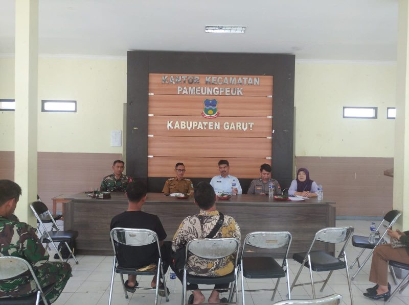 KSPKT 1 Polsek Pameungpeuk Polres Garut Hadiri Rakor PHBN 