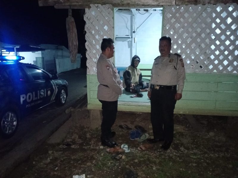 Patroli Presisi Garut Lautan Biru Polsek Cilawu Polres Garut