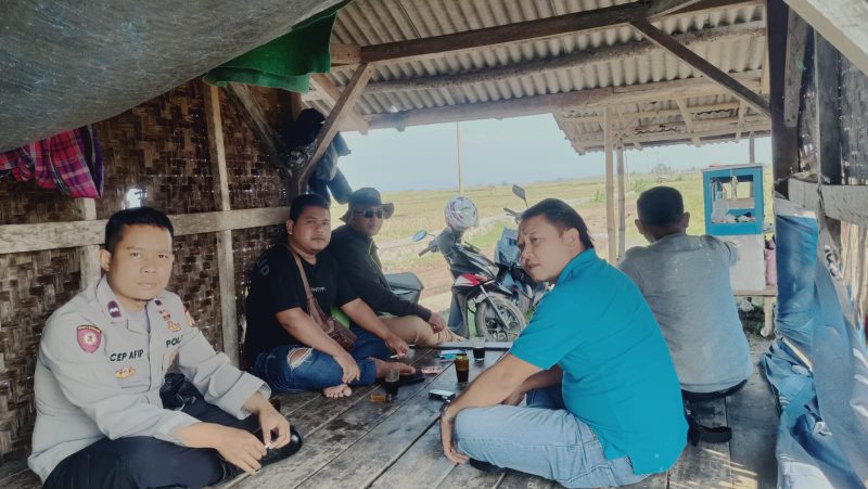 Keharmonisan Warga Cibalong Dengan Anggota Polsek Cibalong Polres Garut Ciptakan Situasi Kamtibmas Yang Kondusif