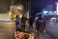 Cegah Kejahatan Malam Tim UPRC Sat Samapta Polres Garut Giat Patroli