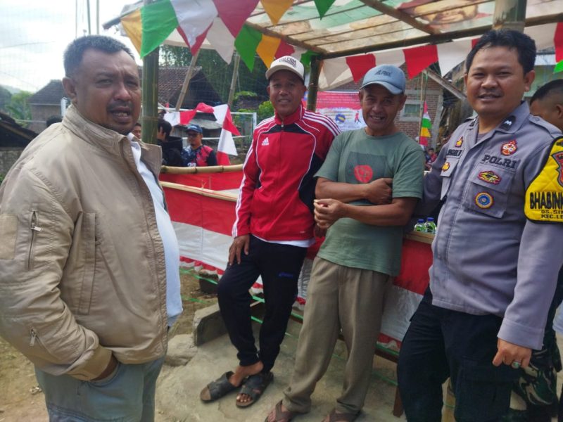 Cara Bhabinkamtibmas Polsek Leuwigoong Polres Garut Sampaikan TPPO