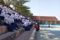 Siswa SMAN 5 Garut Sangat Antusias Saat Polsek Pameungpeuk Polres Garut Berikan Materi MPLS