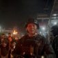 Sat Samapta Polres Garut Berikan Pengawalan Ketat Pawai Obor 1 Muharram 1445 H