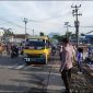 Unit Sabhara Polsek Leles  Polres Garut Wujudkan Kamseltibcar Lantas Di Depan Pabrik PT.Changsin Reksajaya