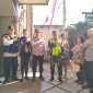 Caption : Polres Garut Pengamanan Kebaktian Gereja Pantekhosta