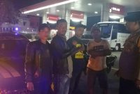 Caption : Jajaran Polsek Limbangan giat KRKYD malam