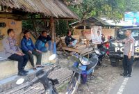 Caption : Polsek Cisompet Polres Garut Sosilisasikan TPPO