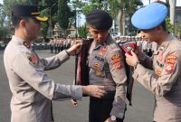 Caption : Kapolres Garut Lepas Personil BKO Ke Polsek Jajaran Polres Garut Dengan Crime Total Yang Tinggi