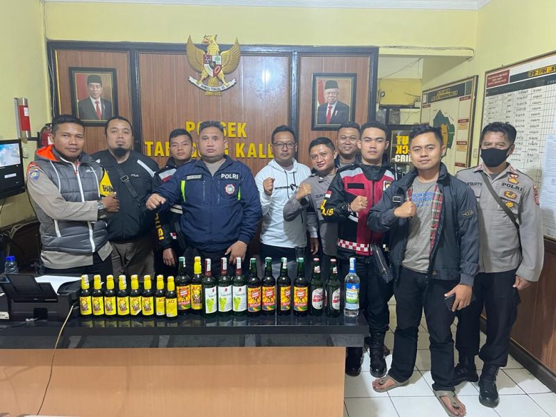 Caption : Operasi miras Polsek Tarogong Kaler Polres Garut
