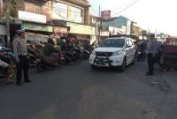 Caption : Giat rawan pagi Polsek Wanaraja