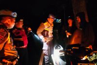 Caption : Polres Garut menagkap pelaku balap liar