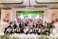 Caption : H. Alan Partimbang bersama HDCI Garut hadiri undangan pernikahan