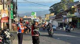 Caption Polsek Tarogong Kidul laksanakan rawan pagi