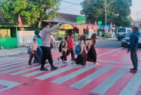 Caption : Polsek Garut kota giat rawan pagi