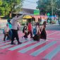 Caption : Polsek Garut kota giat rawan pagi
