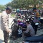 Caption : Knalpot resing berhasil disita Polsek Cikelet