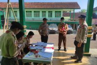 Caption : Kapolsek Karangpawitan Membuka Kegiatan Kursus Mahir Pembinaan Pramuka
