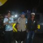 Caption : Patroli malam Polsek Leles