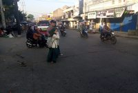 Caption : Giat rawan pagi Polsek Wanaraja