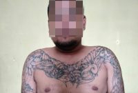 Caption : Polsek Tarogong Kaler tangkap pelaku pengrusakan