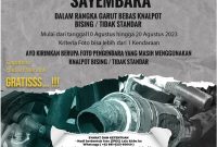 Caption : Sayembara Sat Lantas Polres Garut