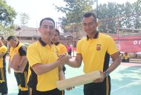 Caption : Kemeriahan Polres Garut saat perlombaan HUT RI