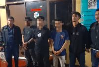 Caption : 3 Pelaku penjual obat terlarang berhasil diamankan