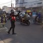 Caption : Giat Polsek Cibiuk  disambuat baik warga sekitar 