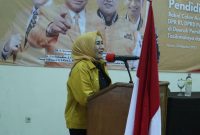 Caption : Hj Lela Nurlela (Ketua DPC Hanura Kab Garut)