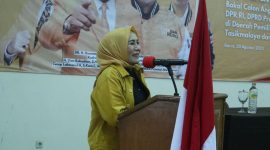 Caption : Hj Lela Nurlela (Ketua DPC Hanura Kab Garut)