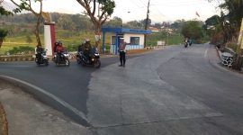 Caption : Jajaran polsek Leuwigoong giat rawan pagi