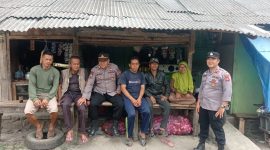 Caption : Polsek Singajaya berikan himbauan paham radikalisme