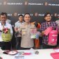 Caption : Polres Garut ungkap pengoplosan gas bersubsidi