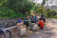 Caption : Polsek Bungbulang cegah paham radikalisme