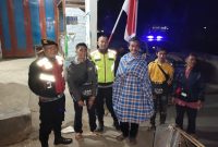 Caption : Patroli malam Polsek Cilawu
