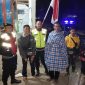 Caption : Patroli malam Polsek Cilawu