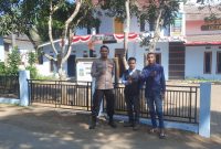 Caption : Sukseskan Polisi RW bersama Polsek Singajaya