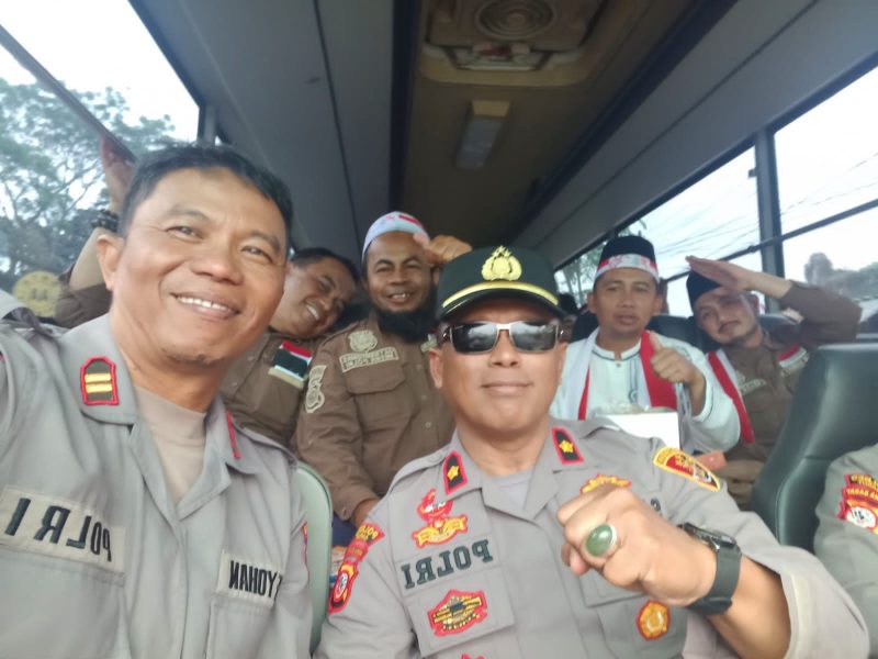 Caption : Kabag Ops Polres Garut Pimpin Apel Kebangsaan Dai Kamtibmas