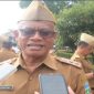 Caption : Sekda garut saat diwawancara oleh awak media