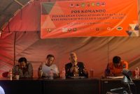 Sekda Garut H Nurdin Yana pimpin rapat koordinasi tanggap darurat bencana