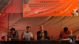 Sekda Garut H Nurdin Yana pimpin rapat koordinasi tanggap darurat bencana