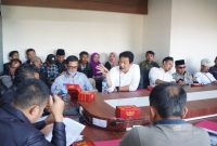 Caption : SPP audensi di gedung DPRD Garut